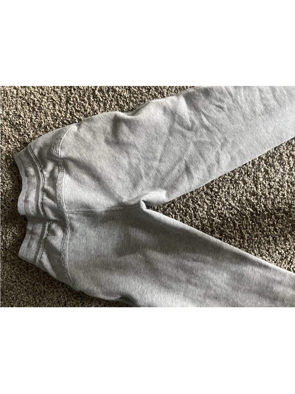 lululemon athletica Light Gray Sherpa-Trim Track Joggers excellent condition - Picture 3 of 6